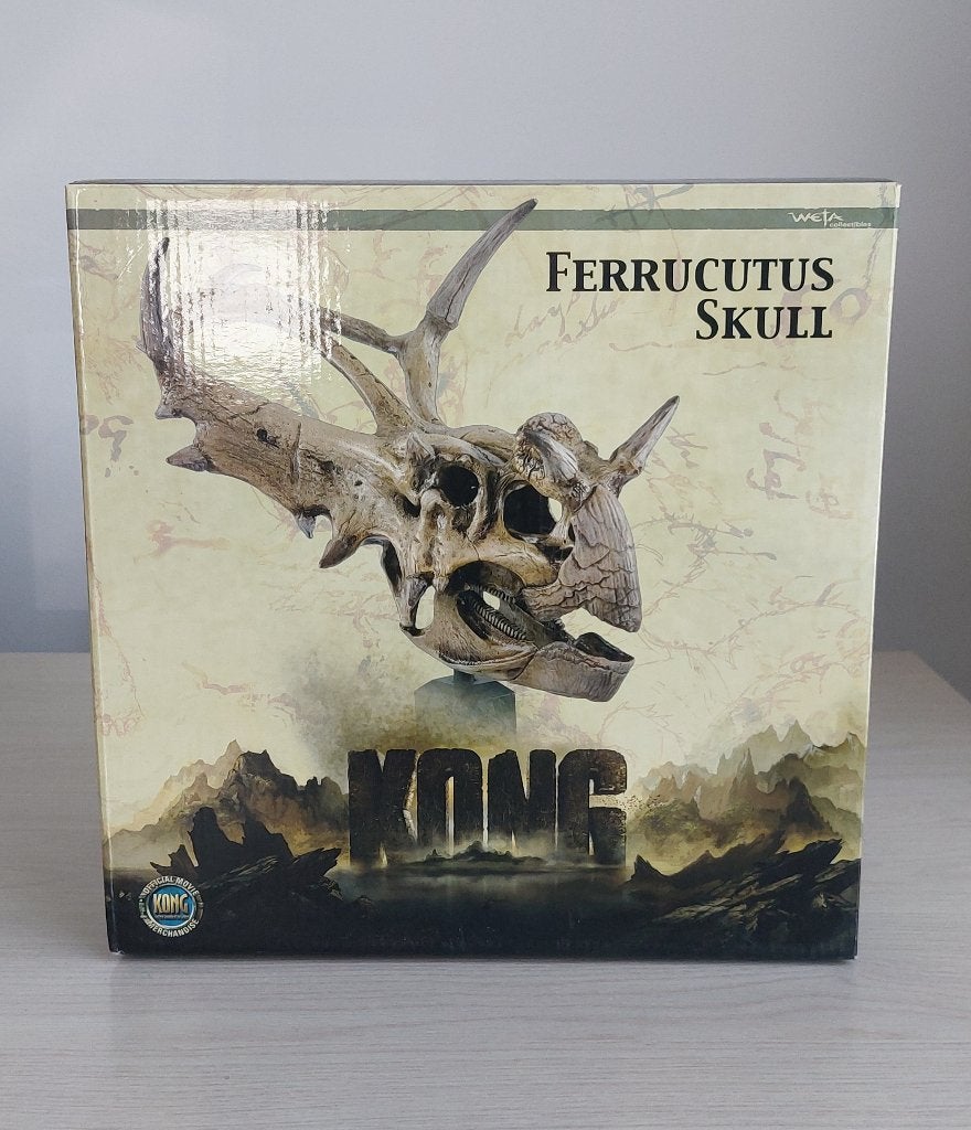 Weta ferrucutus skull king kong, Ophalen of Verzenden, Gebruikt, Film, Beeldje, Replica of Model