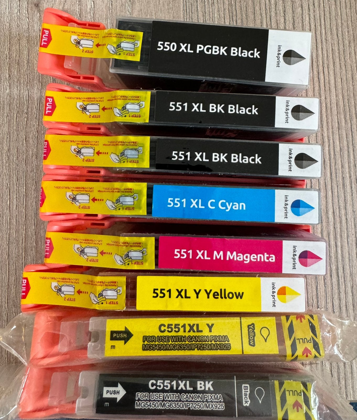 Canon PGI-550XL / CLI-551XL cartridges - Ink & Print, Ophalen of Verzenden, Nieuw, Cartridge