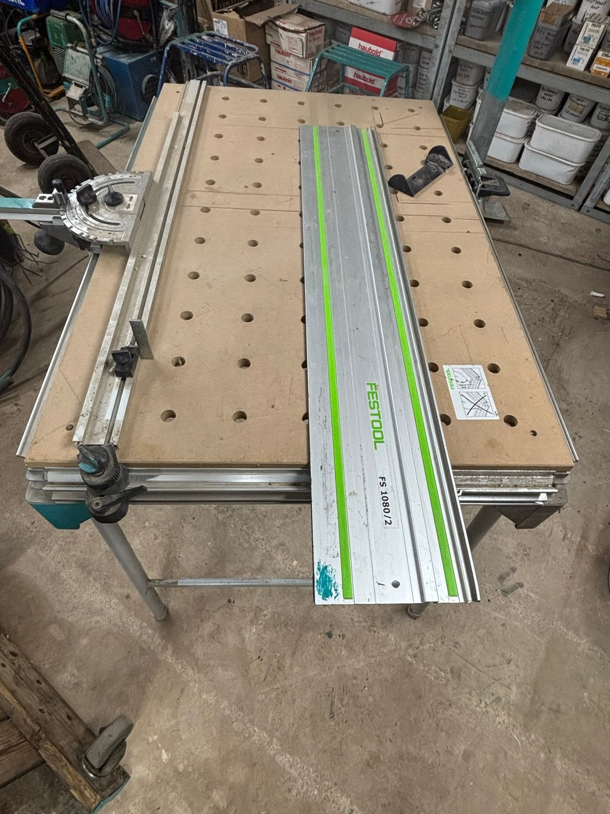 Festool MFT/3 Zaagtafel, Doe-het-zelf en Verbouw, Gebruikt, Invalzaag, Ophalen of Verzenden, 30 tot 70 mm