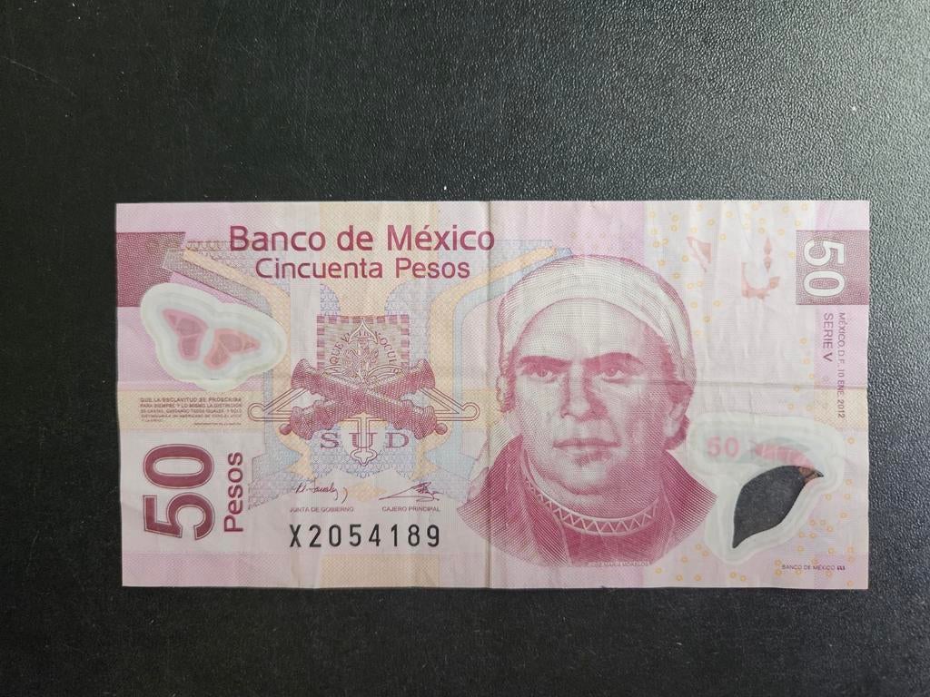 Mexico pick 123k 10-1-2012, Ophalen of Verzenden, Midden-Amerika, Los biljet