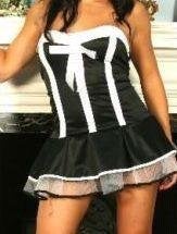 Prachtig nieuw 3 delig Dienstmeisje outfit Mt M, Ophalen of Verzenden, Nieuw, Maat 38/40 (M), Carnaval