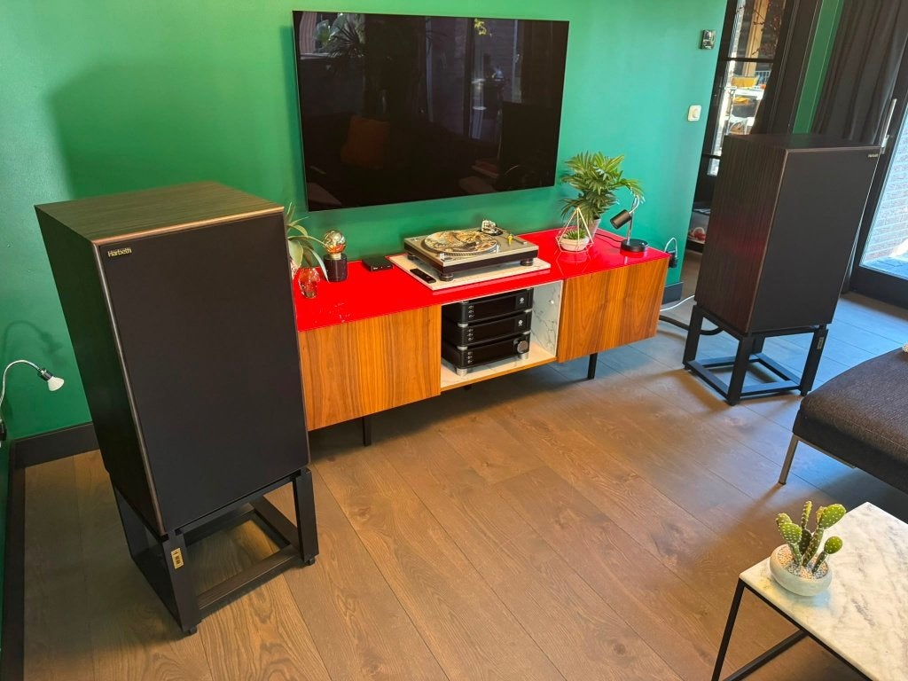 Harbeth 40.2 luidsprekers, Stereo speakers, Zo goed als nieuw, Minder dan 60 watt, Ophalen