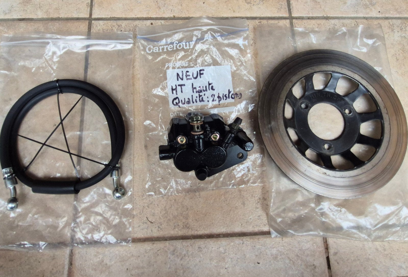 Honda MB5 MB8 MBX NSR MB 50 80 Versterkte voorremklauw HT, Ophalen of Verzenden