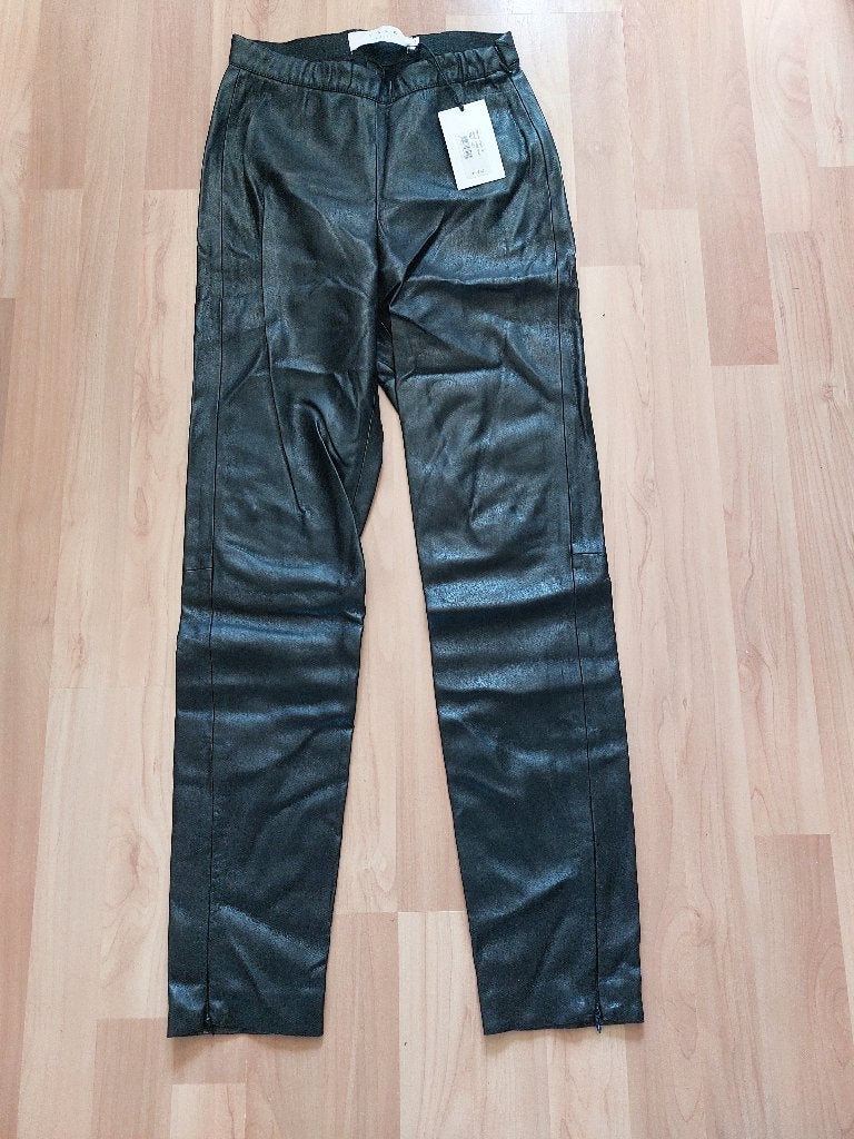 Yaya Legging - LeatherLook - twv € 79,95 pst ( 3 voor €45,-), Maat 38/40 (M), Zwart, Nieuw, Ophalen of Verzenden