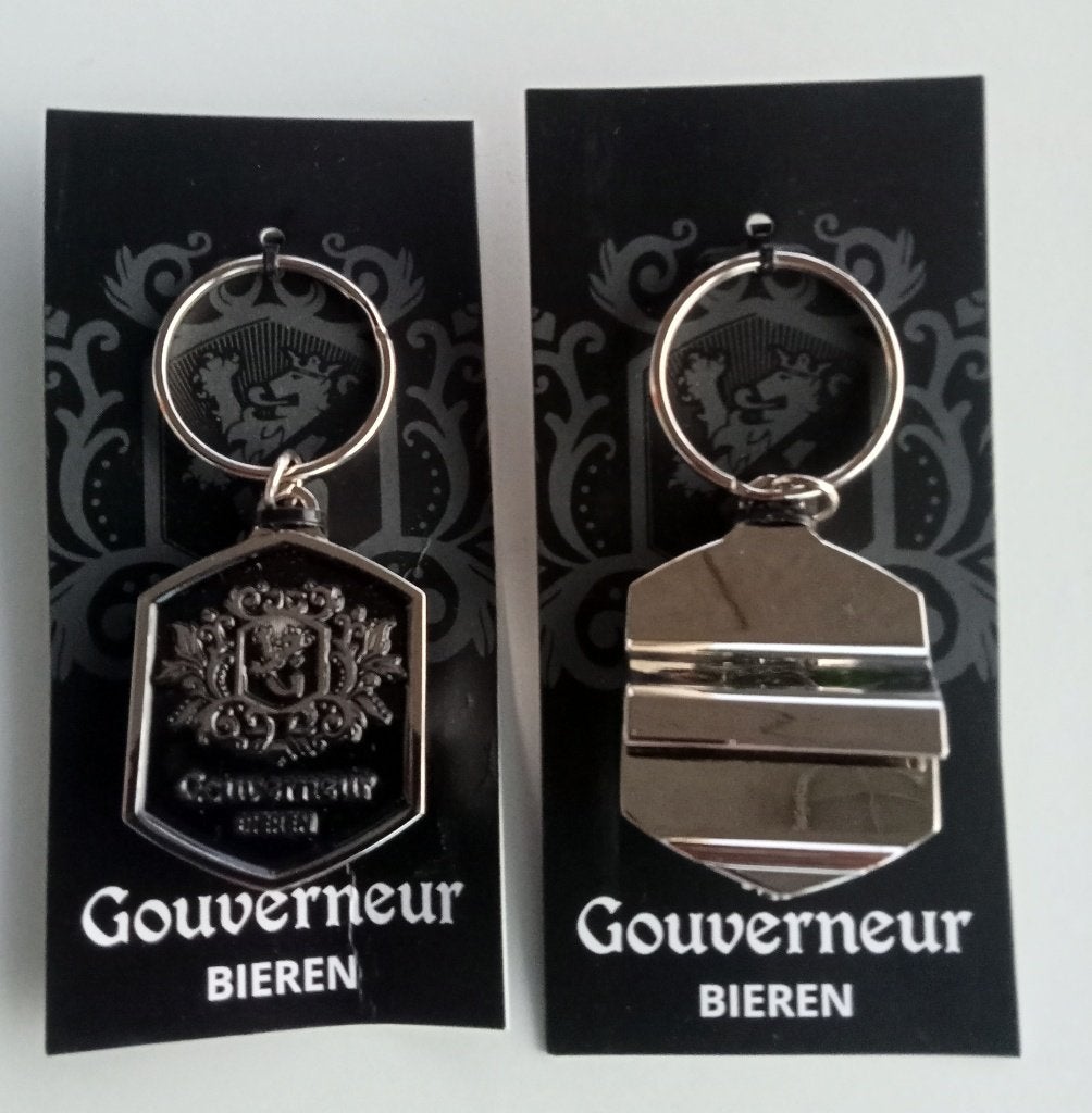 2 Exclusieve Gouverneur Sleutelhanger / Flesopener, Verzamelen, Ophalen of Verzenden, Nieuw, Flesopener, Overige merken
