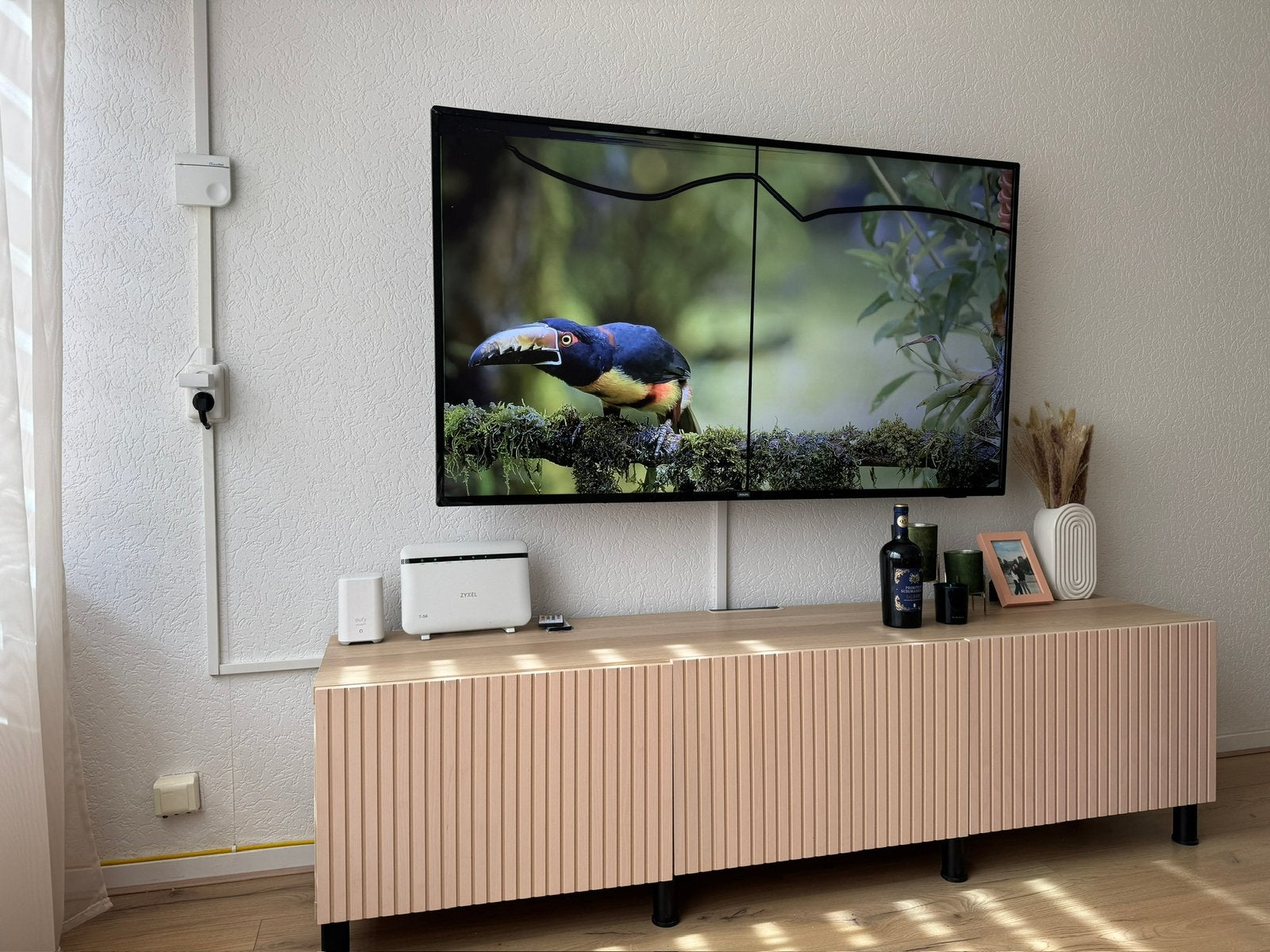 DEFECT Philips 4k TV nieuwe backlight, Ophalen, Niet werkend, Philips