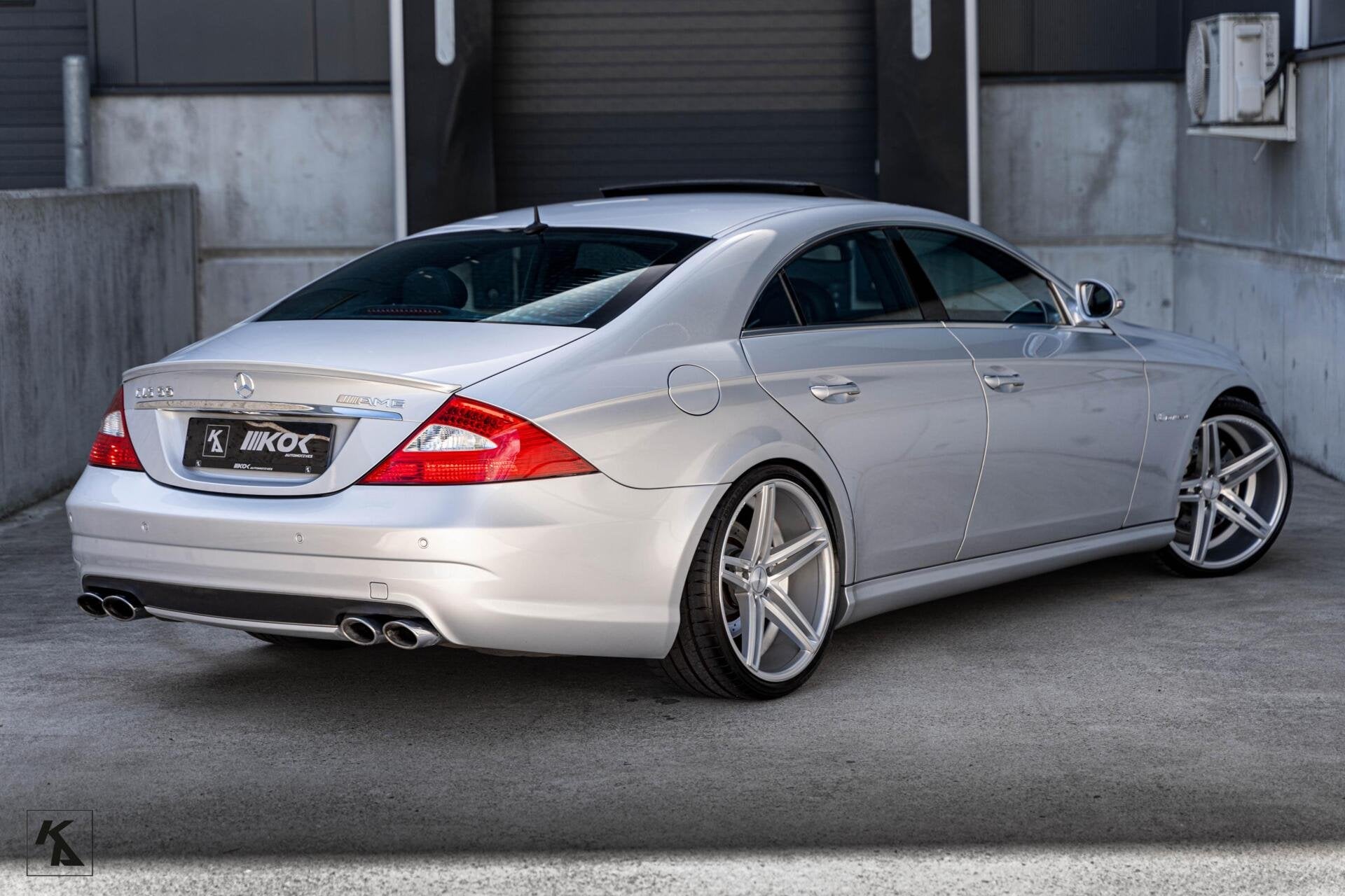 Mercedes-Benz CLS 55 | AMG V8 Kompressor | Iridiumzilver, Auto's, Automaat, Achterwielaandrijving, Gebruikt, 8 cilinders