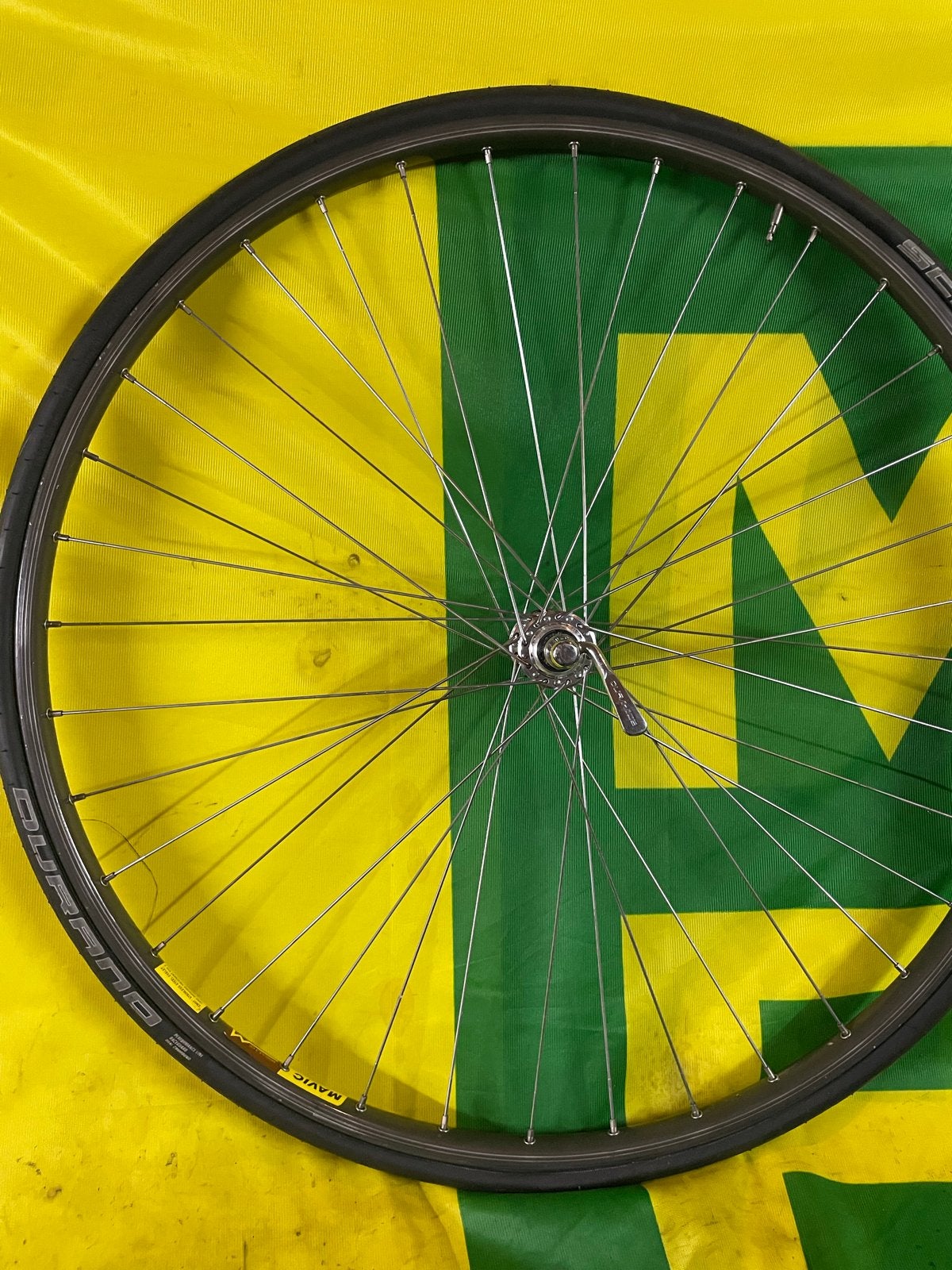 Mavic Dura-Ace racefiets voorwiel Mavic module 3 CD, Wiel, Gebruikt, Ophalen of Verzenden, Aluminium
