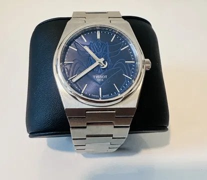 Tissot PRX UFO Robot Grendizer Blauw, 40mm, Overige merken, Staal, Staal, Verzenden