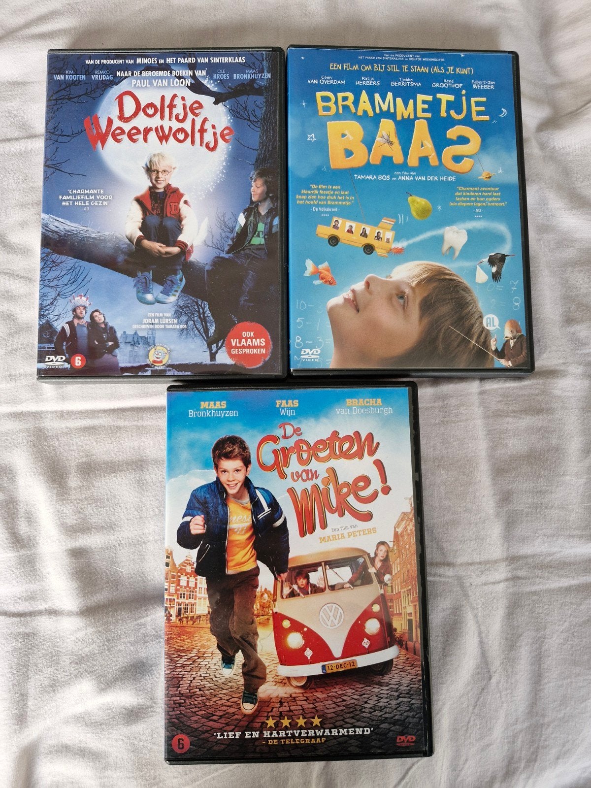 3 Kinder films, Avontuur, Gebruikt, Ophalen of Verzenden, Vanaf 6 jaar