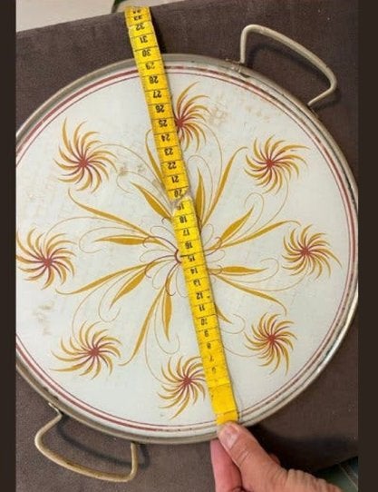 Prachtig dienblad van glas, Antiek en Kunst, Ophalen