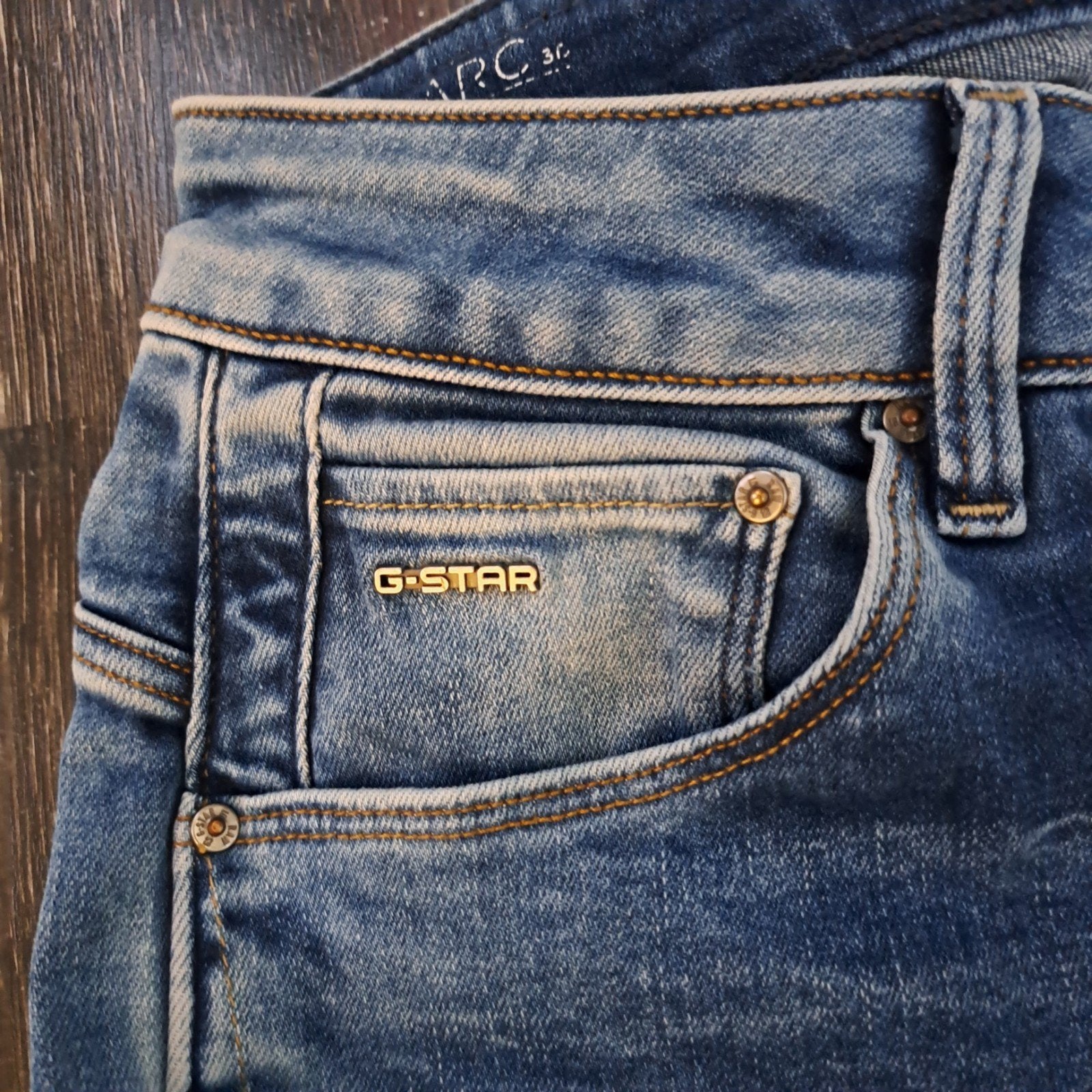 G-Star Skinny Spijkerbroek Maat 28-30, Blauw, Ophalen of Verzenden, W28 - W29 (confectie 36), G-Star