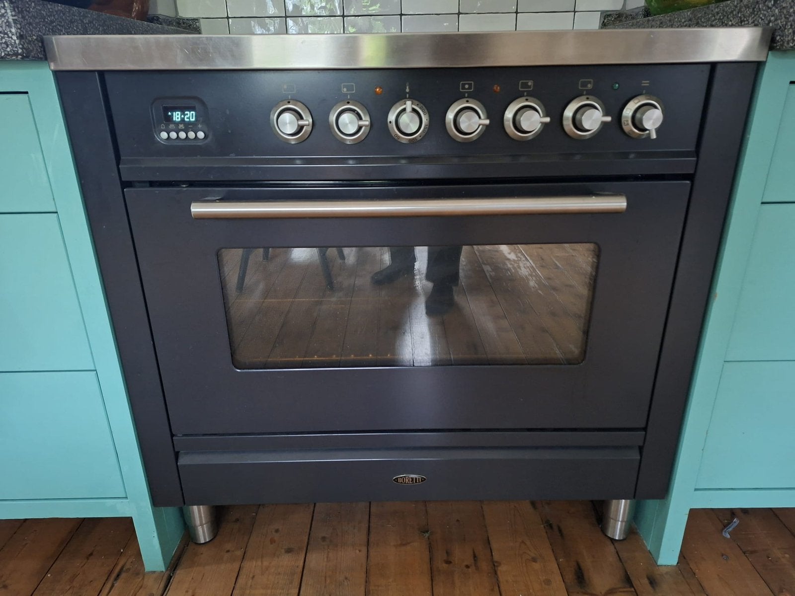 Boretti inductie combi oven, Ophalen, Gebruikt, 60 cm of meer, Inductie