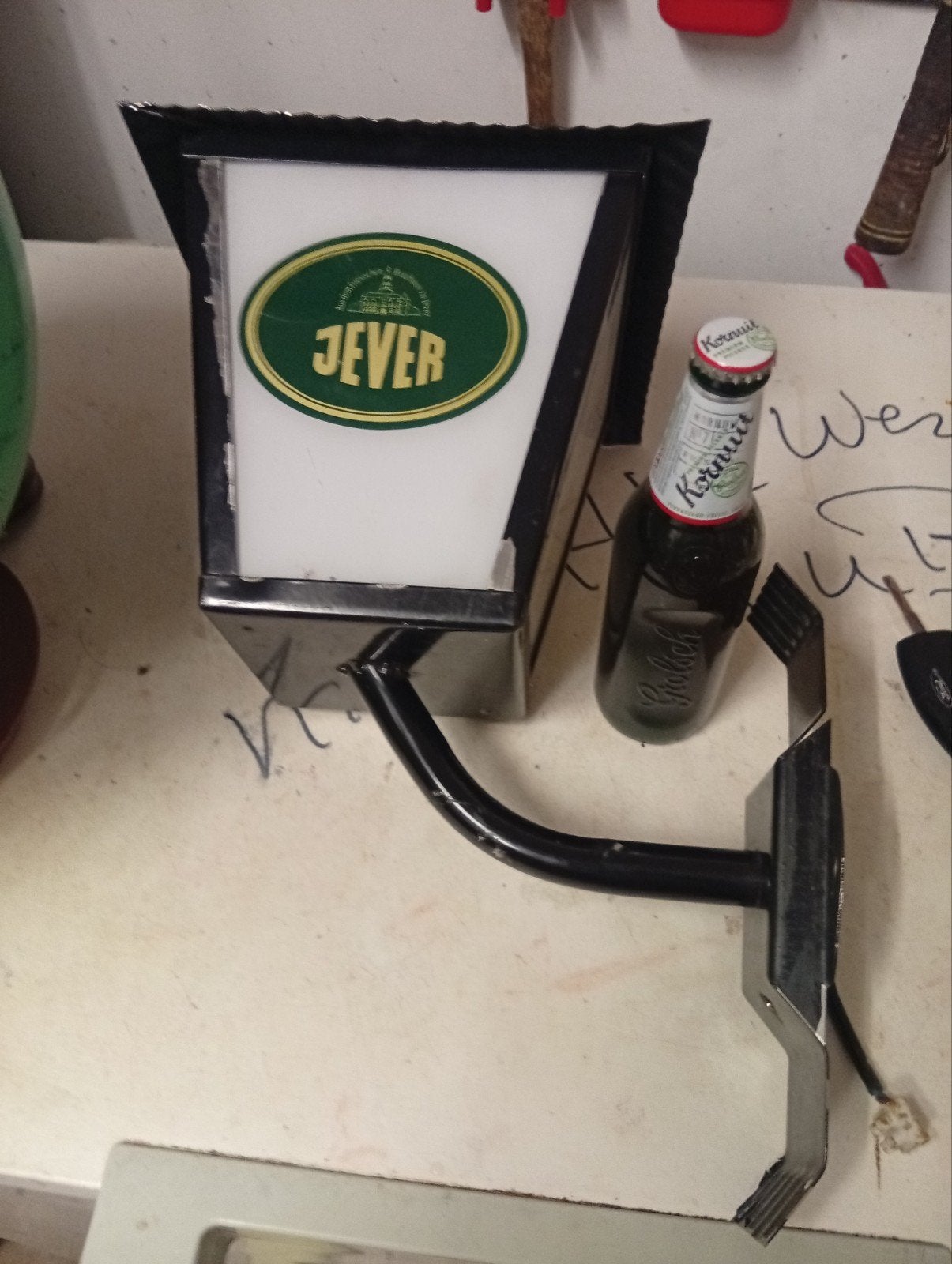 Jever Bier Reclame Lamp - Uniek en Decoratief, Ophalen of Verzenden