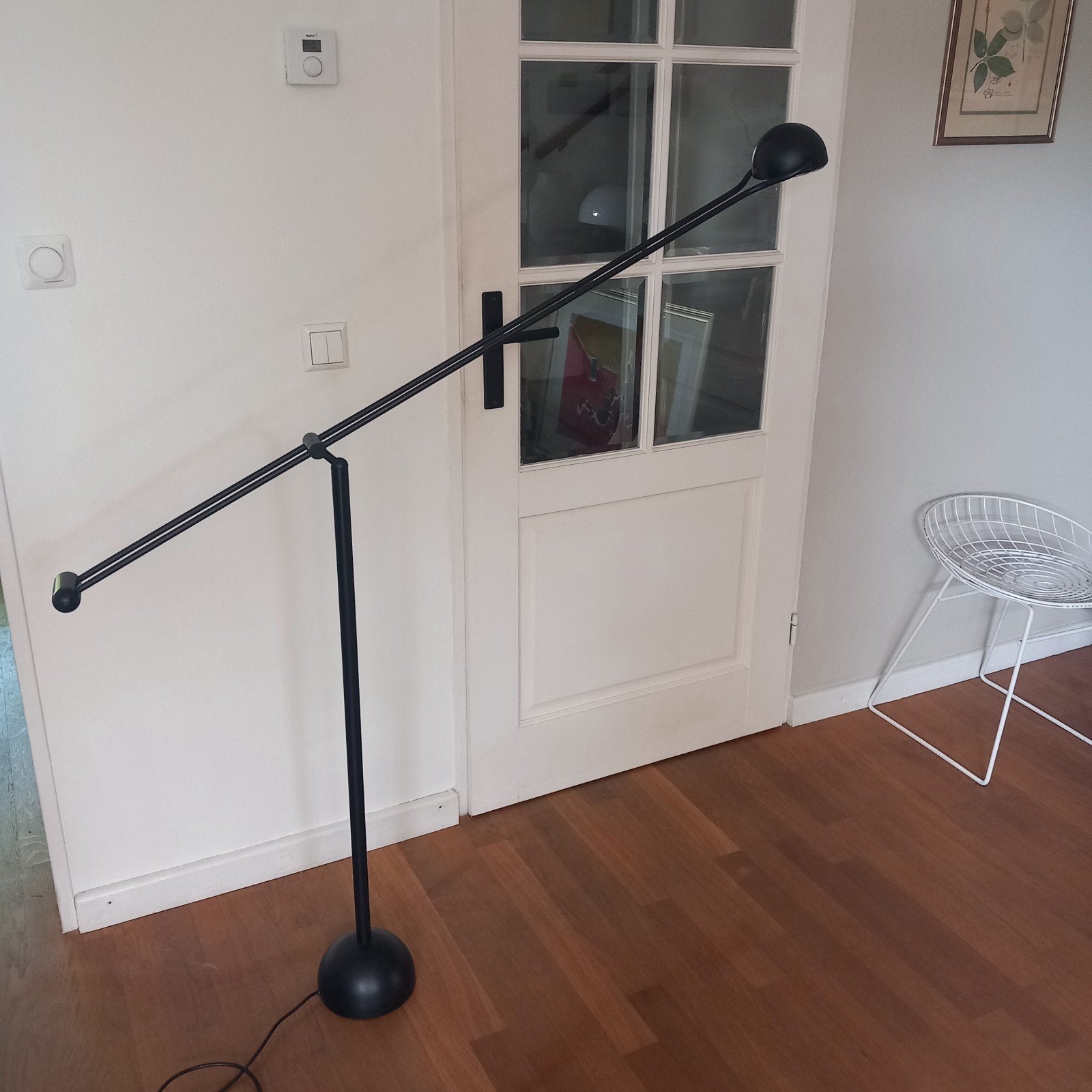 vintage design vloerlamp Hustadt Leuchten post modern, Ophalen