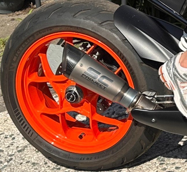 Mooie sc project demper voor de ktm 1290r superduke / gt, Ophalen of Verzenden
