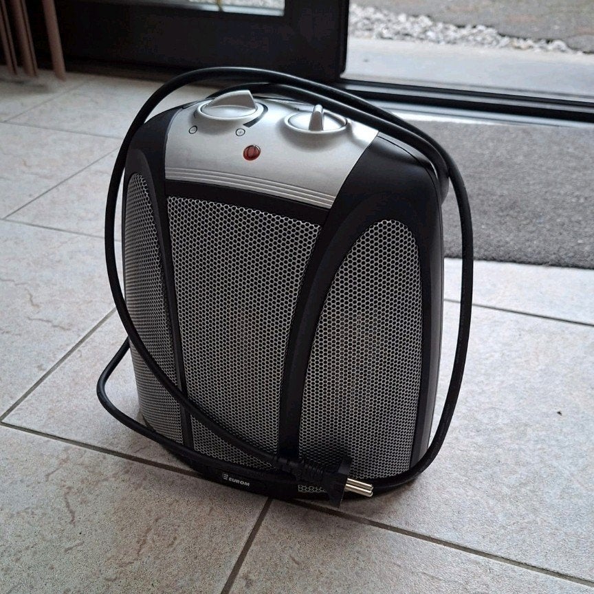 All round heater van Eurom, Ophalen of Verzenden, Minder dan 60 cm, Kachel, 30 tot 80 cm