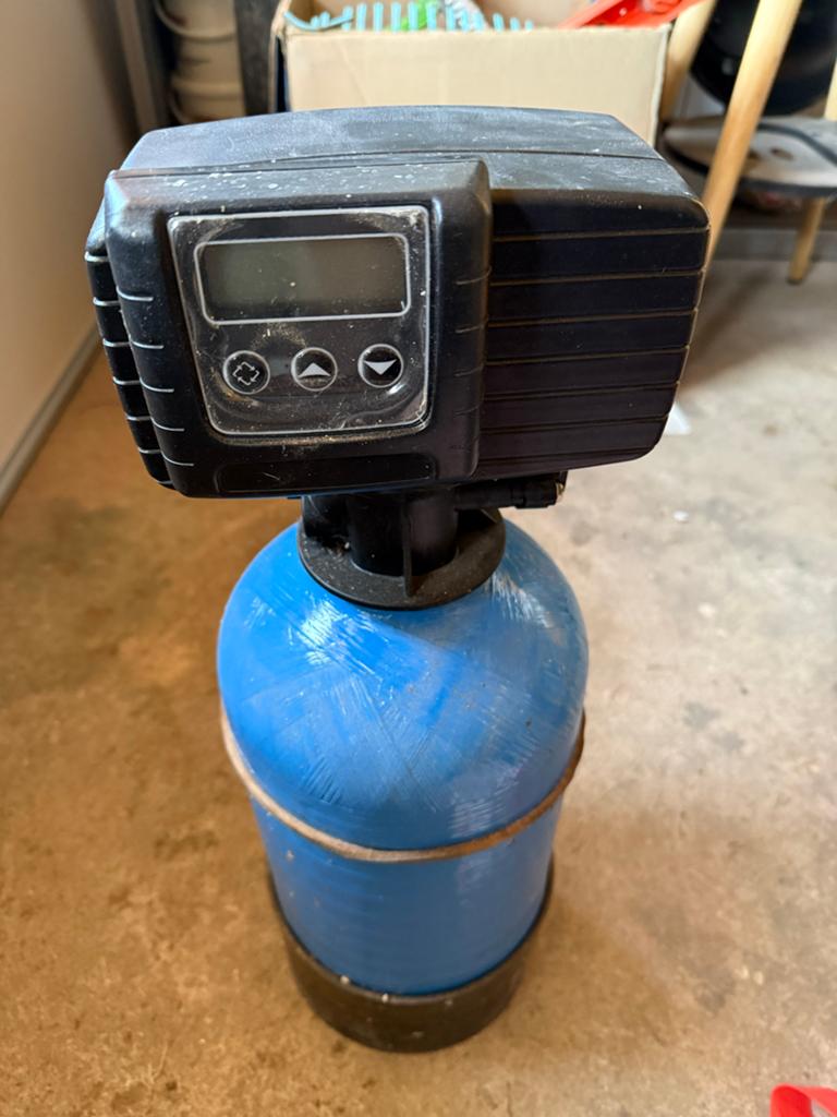 Waterontharder met zout - Gebruikt, Ophalen of Verzenden, Gebruikt, Waterontharder met zout