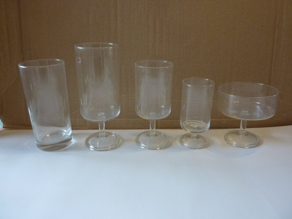 diversen glazen sets van 3 stuks, Ophalen of Verzenden, Zo goed als nieuw, Overige typen