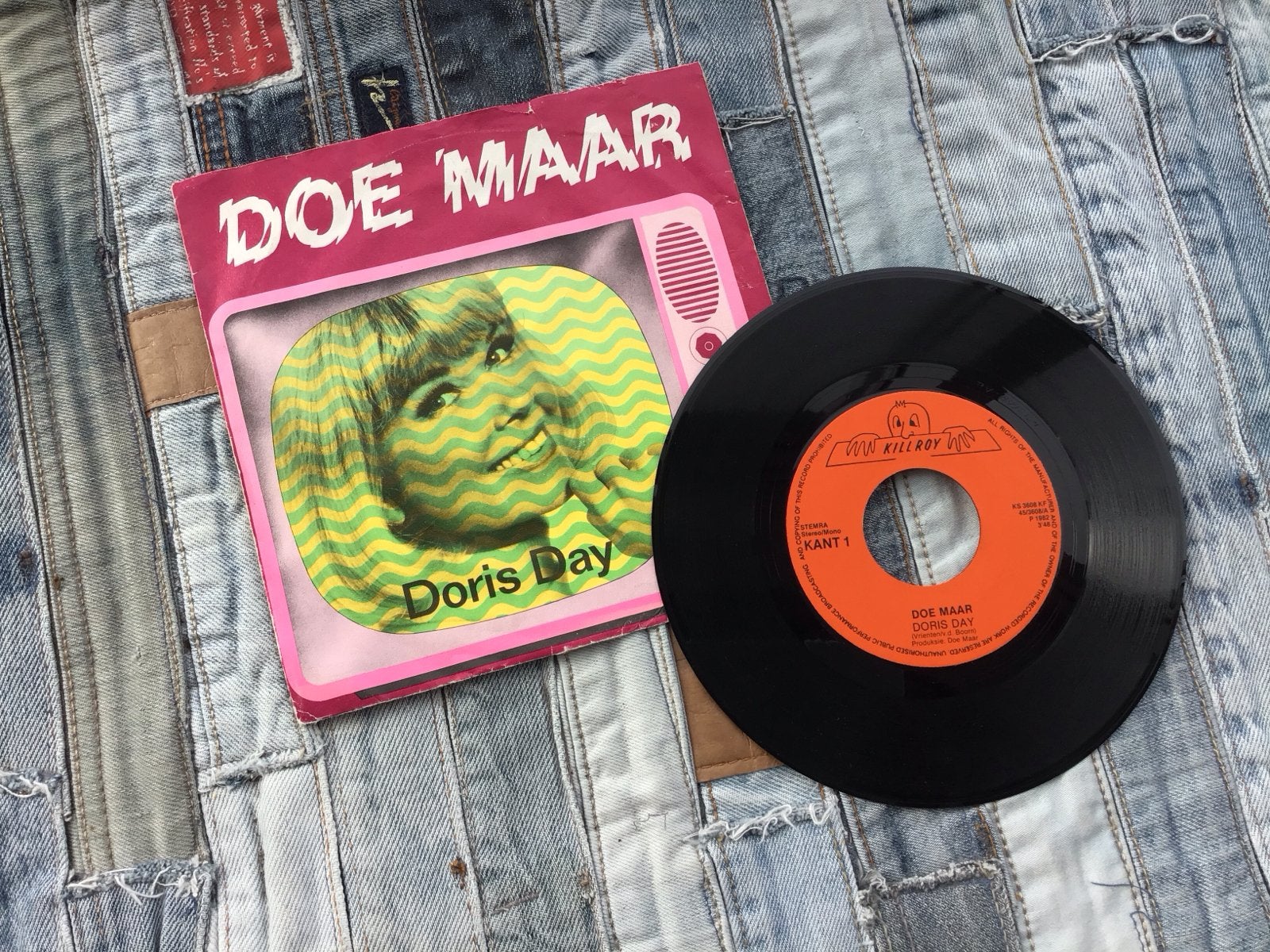 Doe Maar - Doris Day 7 inch vinyl single, Cd's en Dvd's, Gebruikt, 7 inch, EP, Nederlandstalig