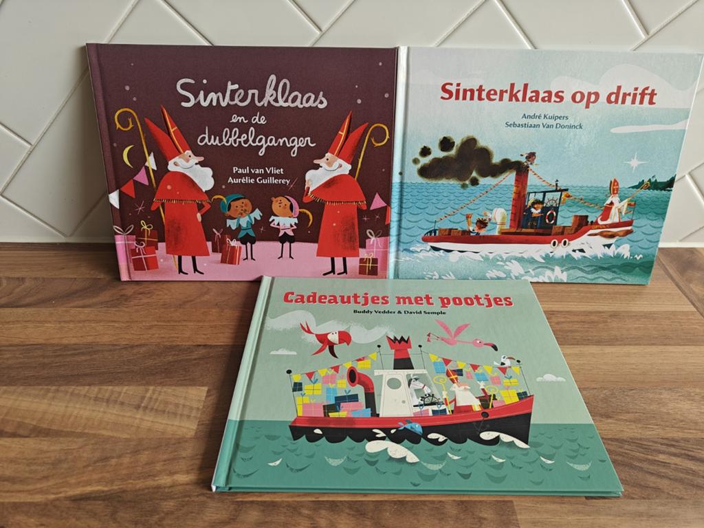 Sinterklaas boeken set (3 stuks), Boeken, Kinderboeken | Baby's en Peuters, Zo goed als nieuw, 2 tot 3 jaar, Ophalen