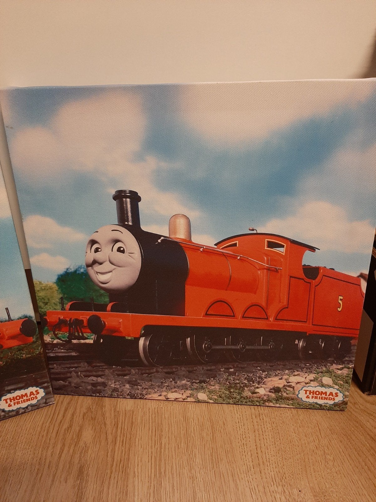 Thomas de trein foto canvas, Ophalen of Verzenden