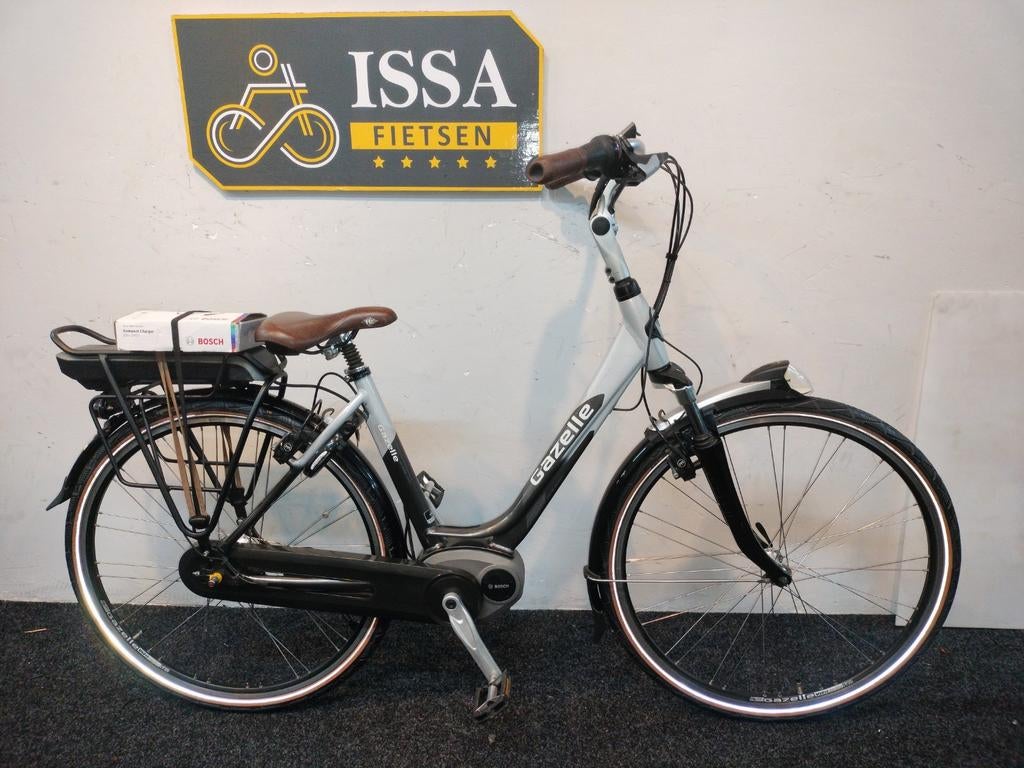 Gazelle elektrische fiets met gereviseerde accu, Fietsen en Brommers, Fietsen | Dames | Damesfietsen, Ophalen, 47 tot 50 cm, Versnellingen