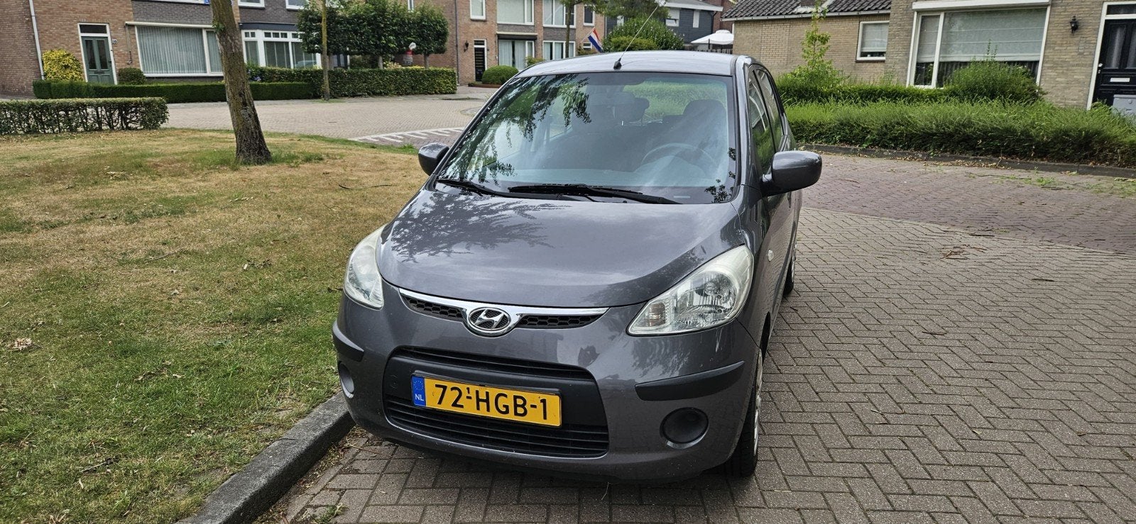 Hyundai i10 1.25 I 5DR 2008 Grijs, Auto's, Hyundai, Voorwielaandrijving, 450 kg, 31 €/maand, 4 cilinders