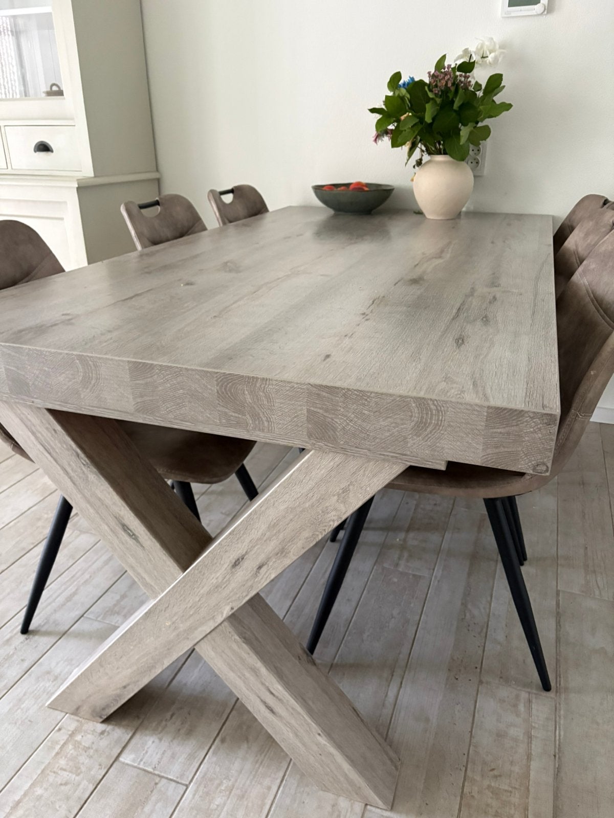Eettafel en salontafel, Ophalen, Zo goed als nieuw, Rechthoekig, 50 tot 100 cm
