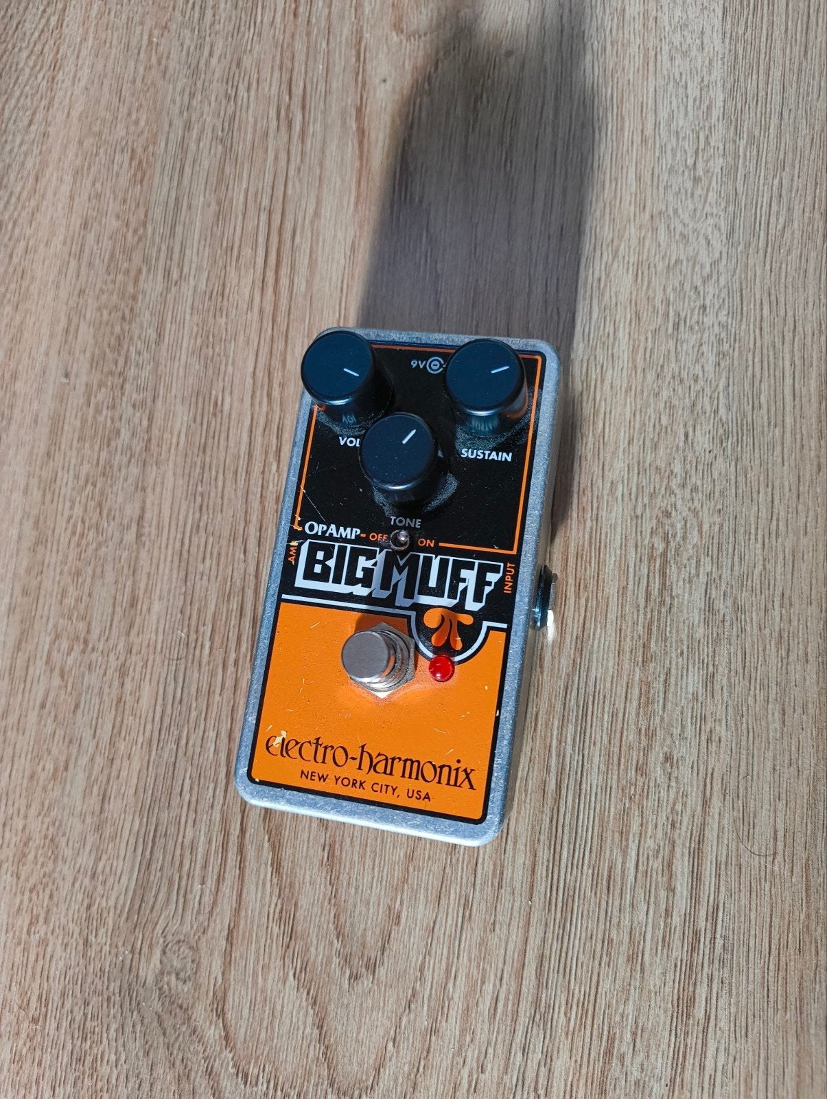 Electro-Harmonix EHX Op-Amp Big Muff Pi Fuzz Pedaal, Muziek en Instrumenten, Effecten, Ophalen of Verzenden, Gebruikt, Distortion, Overdrive of Fuzz