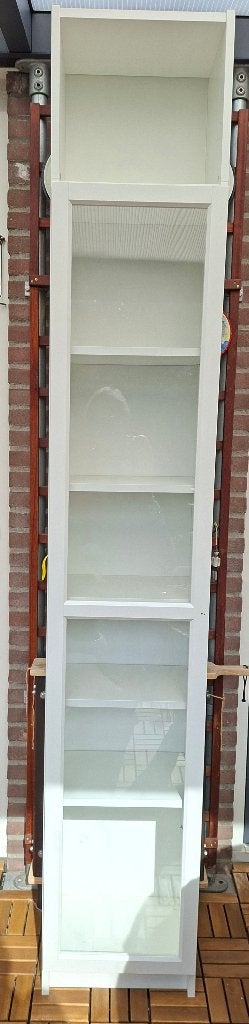 Vitrinekast, Ophalen, Minder dan 50 cm, Met deur(en), 200 cm of meer