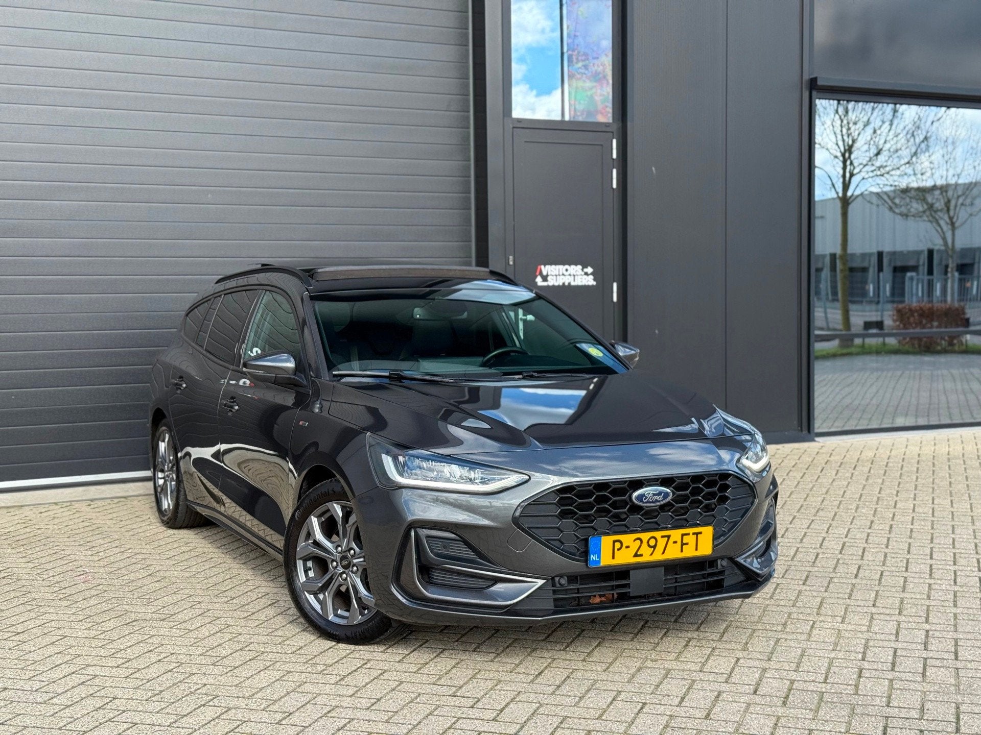Ford Focus Wagon 1.5 EcoBlue ST Line X (bj 2022) AUTOMAAT|PA, Auto's, Stof, Gebruikt, Euro 6, 4 cilinders