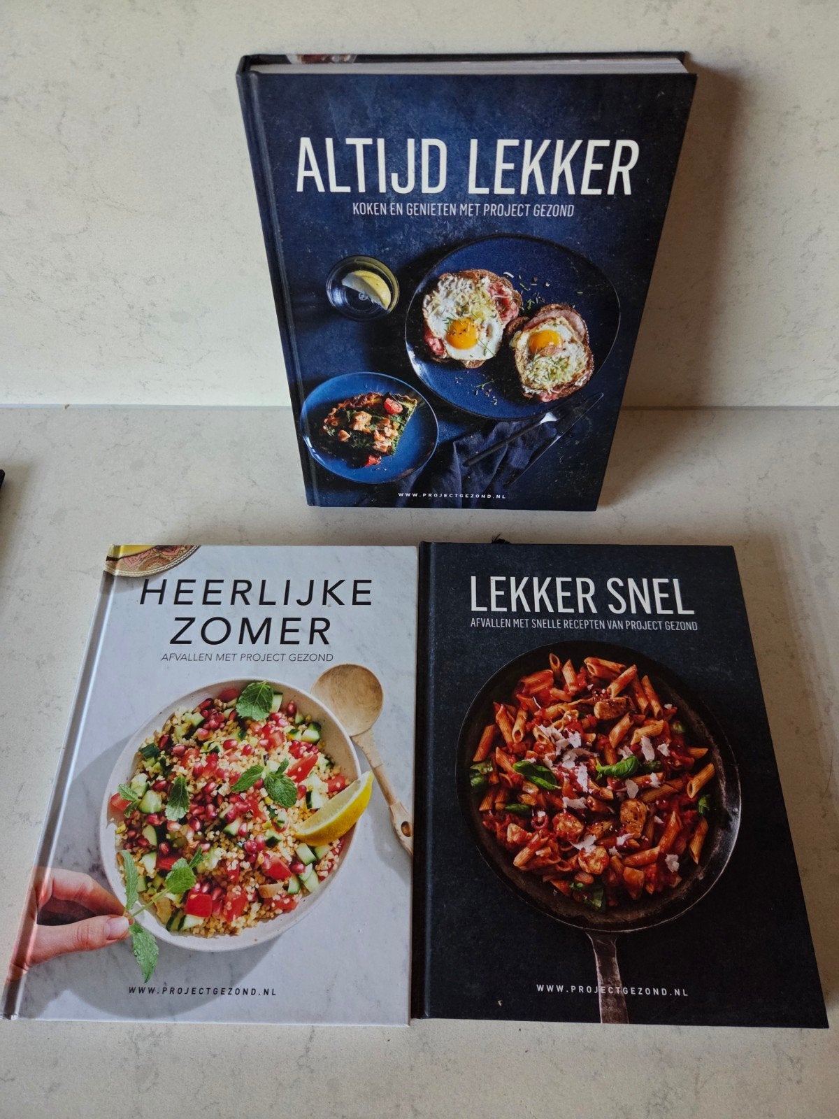 3x Project Gezond - Lekker / Zomer / Snel, Ophalen of Verzenden, Zo goed als nieuw