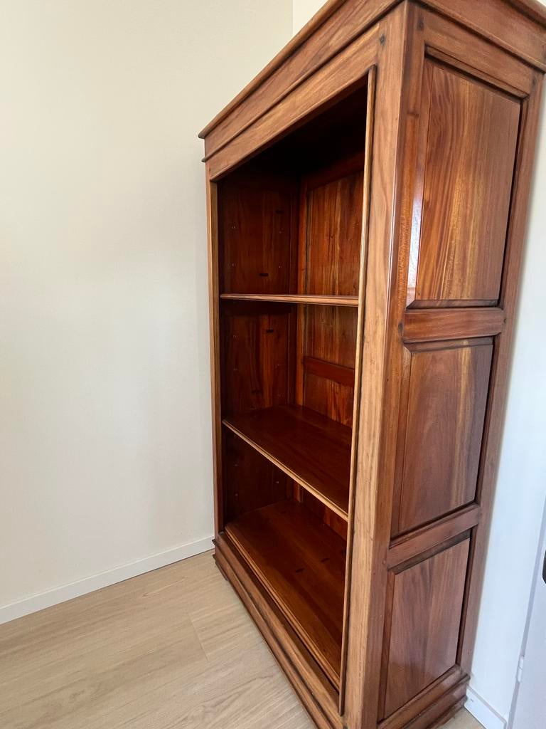 Antieke Engelse Kast - Massief Hout, Huis en Inrichting, Kasten | Vitrinekasten, Gebruikt, 25 tot 50 cm, Ophalen