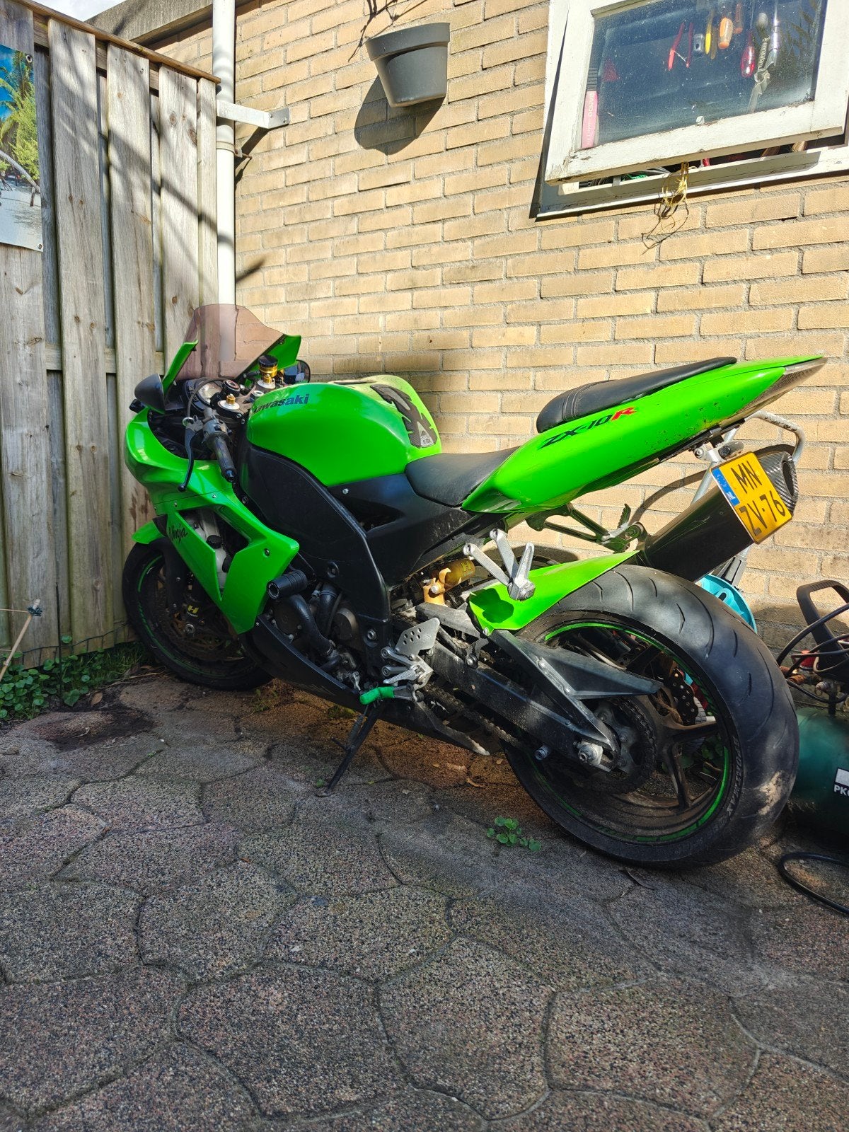 Kawasaki Ninja ZX-10R SuperSport 2005 51000km, Motoren, Sportuitlaat, 4 cilinders, Motorrijbewijs A, Gebruikt