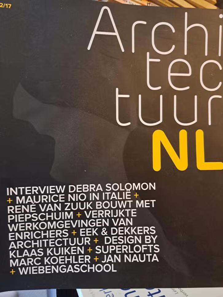 ARCHITECTUUR NL 2/17 € 15,00, Ophalen of Verzenden, Zo goed als nieuw, Architectuur algemeen