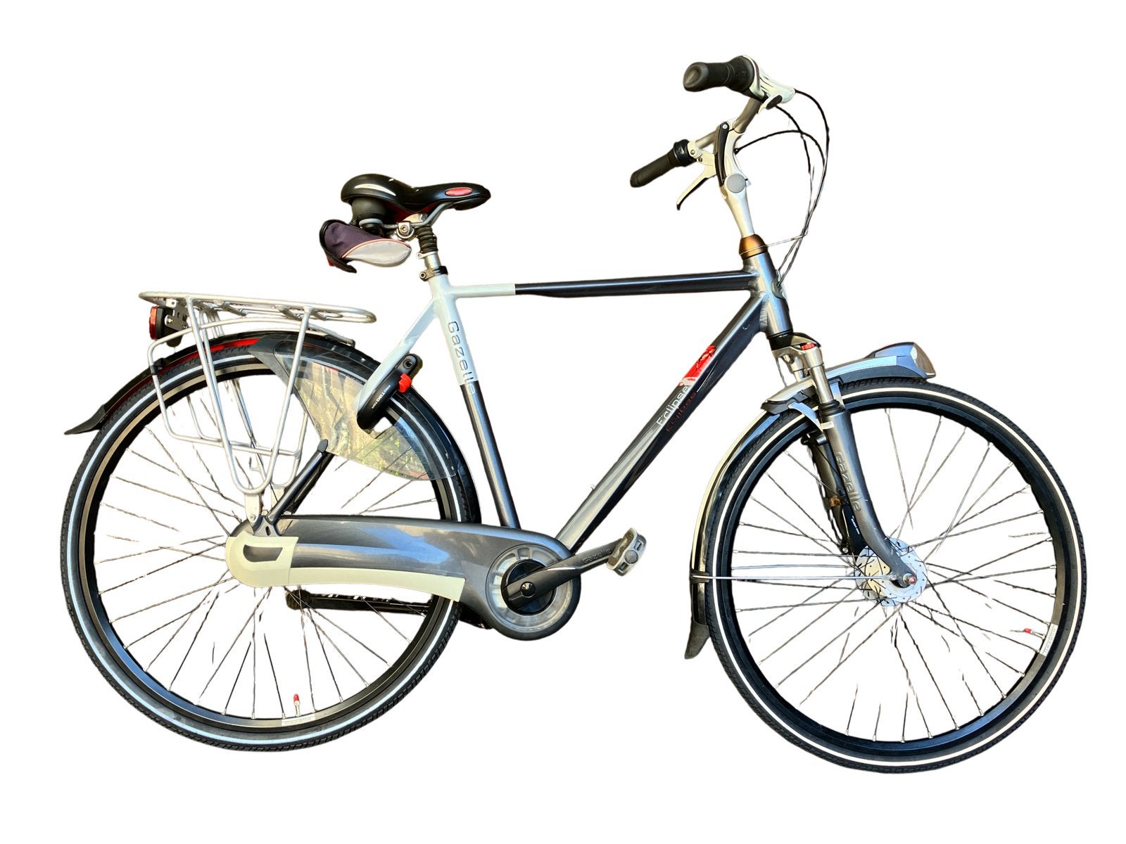 Gazelle Eclipse herenfiets 28 inch 57cm 8 versnellingen, Ophalen, Versnellingen, Oldenzaal, Zo goed als nieuw