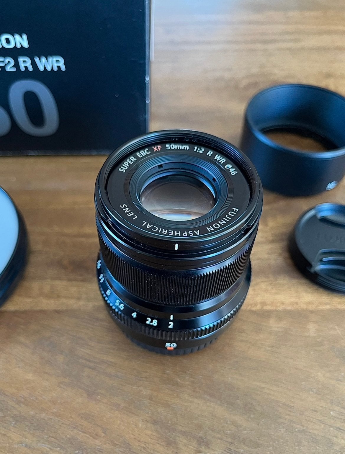 Fujinon xf50mm F2, Ophalen of Verzenden, Zo goed als nieuw, Groothoeklens