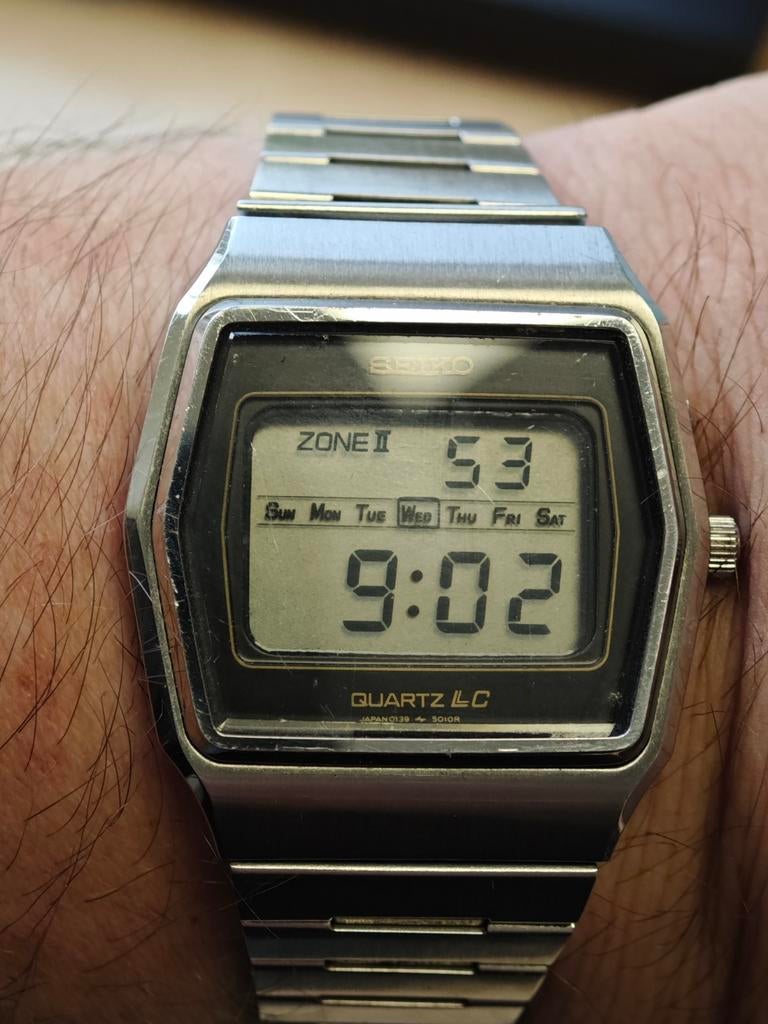 Seiko vintage horloge, Verzamelen, Ophalen of Verzenden, Gebruikt