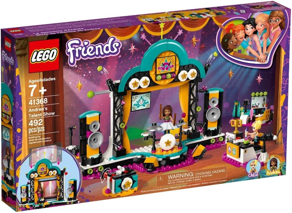 LEGO Friends 41368 Andrea’s Talentenjacht * ‘t LEGOhuis *, Lego, Nieuw, Ophalen of Verzenden, X