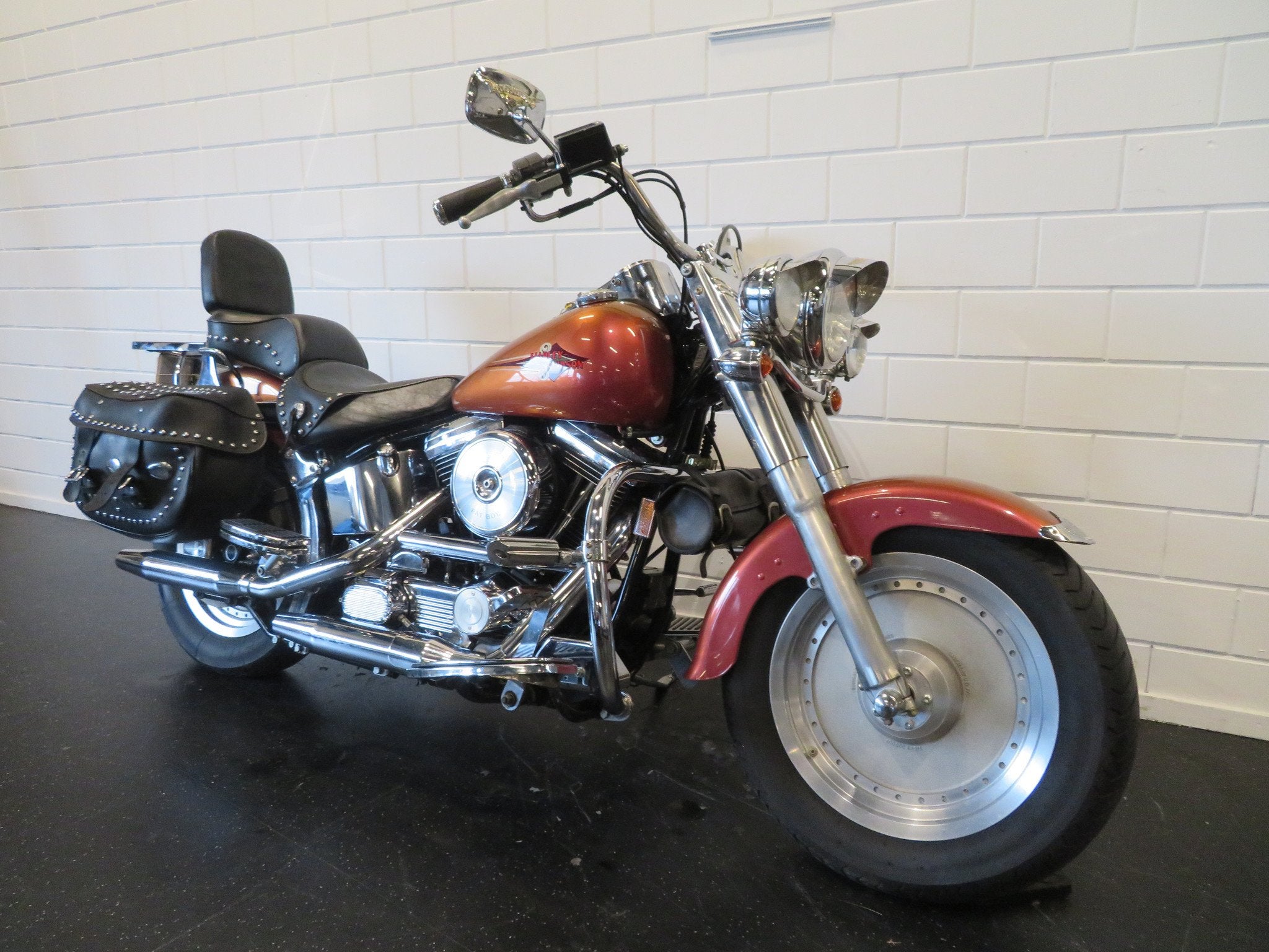 Harley-Davidson FLSTF FAT BOY 1340 EIGENBOUW (bj 1994), 1340 cc, Chopper, Gebruikt, Bedrijf