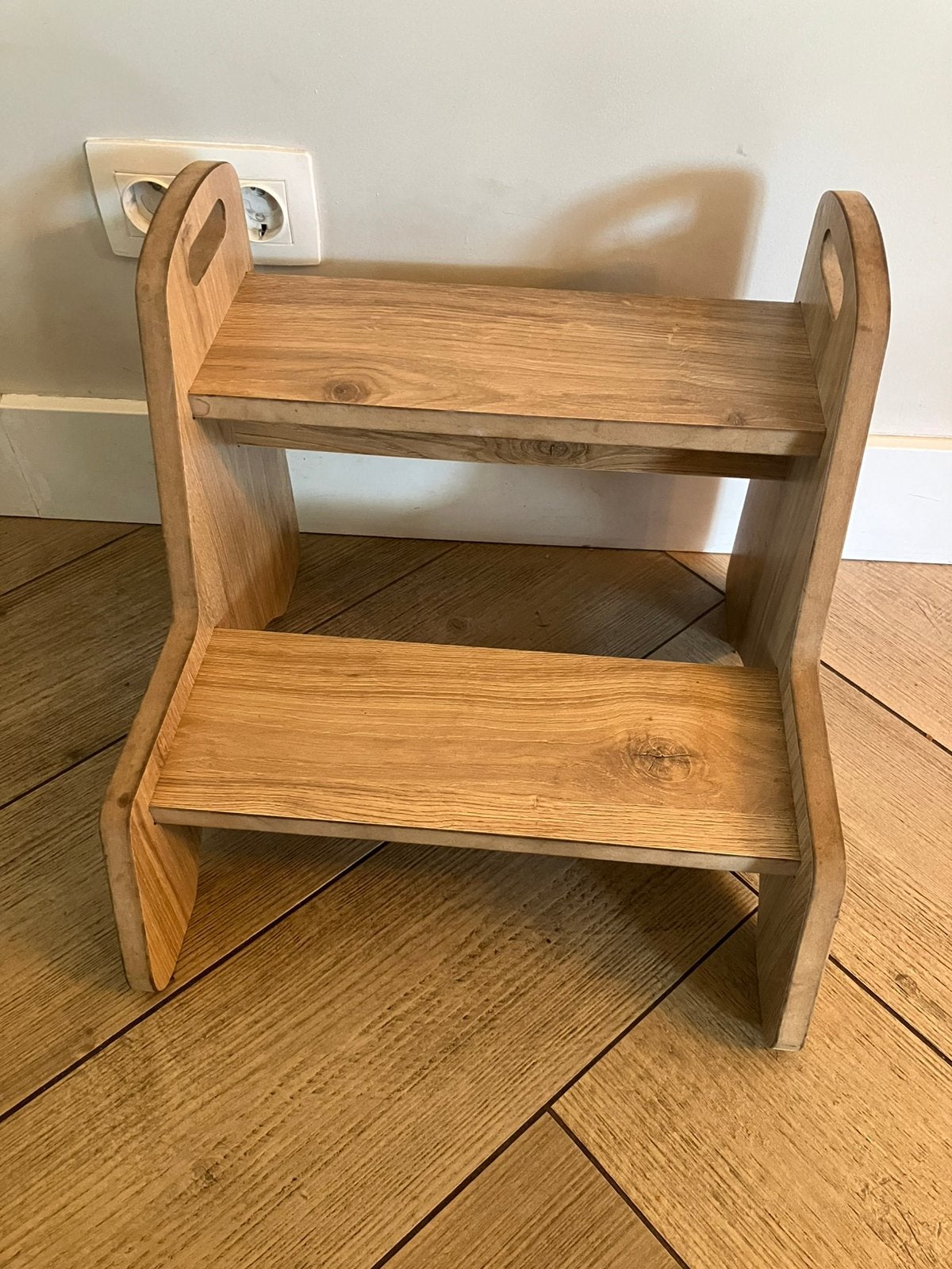 Opstapje, Ophalen, Gebruikt, Hout