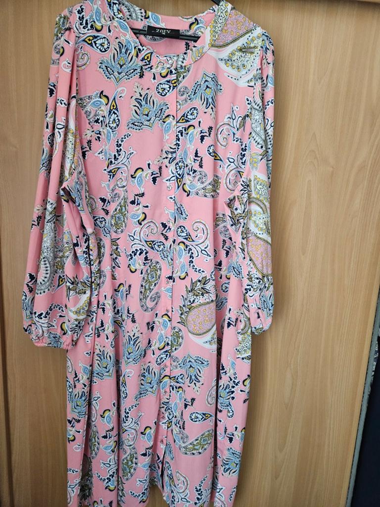 Jurk Zoey maat 52, Ophalen of Verzenden, Zo goed als nieuw, Roze, Jurk