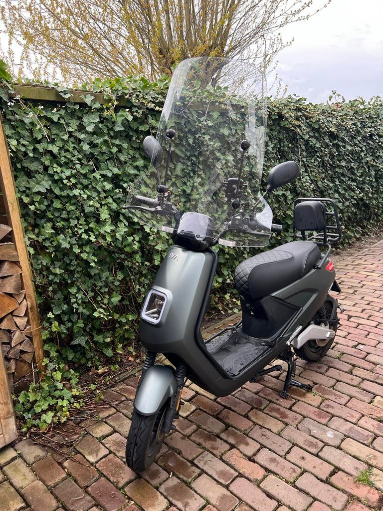IVA E-GO S4 Special Matgroen 45km - Elektrische Scooter, Fietsen en Brommers, Snorfietsen en Snorscooters, Elektrisch, Zo goed als nieuw
