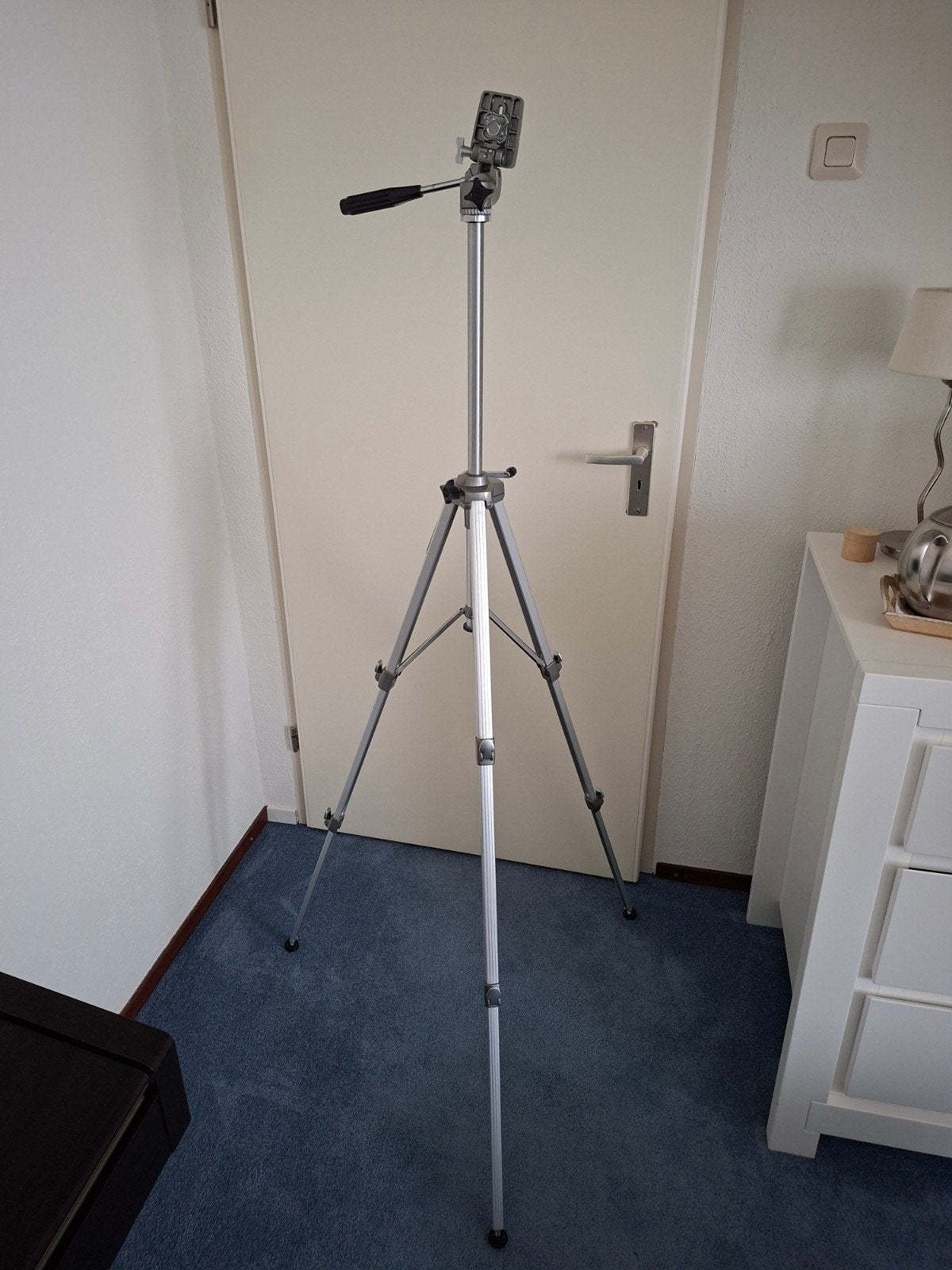 Velbon Camerastatief VGB-3 - Nieuwstaat met Foudraal, Velbon, Nieuw, 150 tot 175 cm, Inclusief draagtas