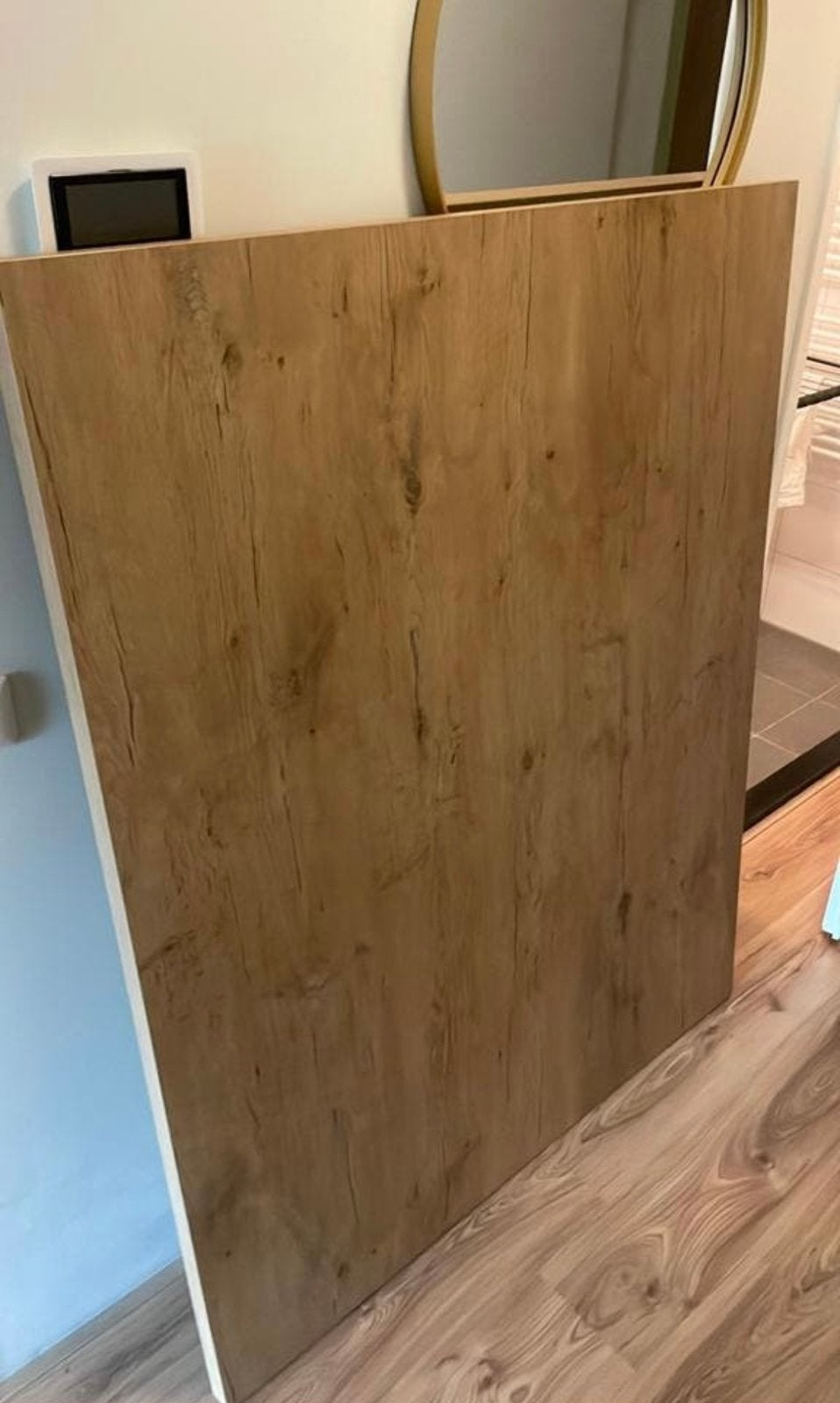 Keukenblad HPL Duropal houtlook, Ophalen, Zo goed als nieuw, HPL