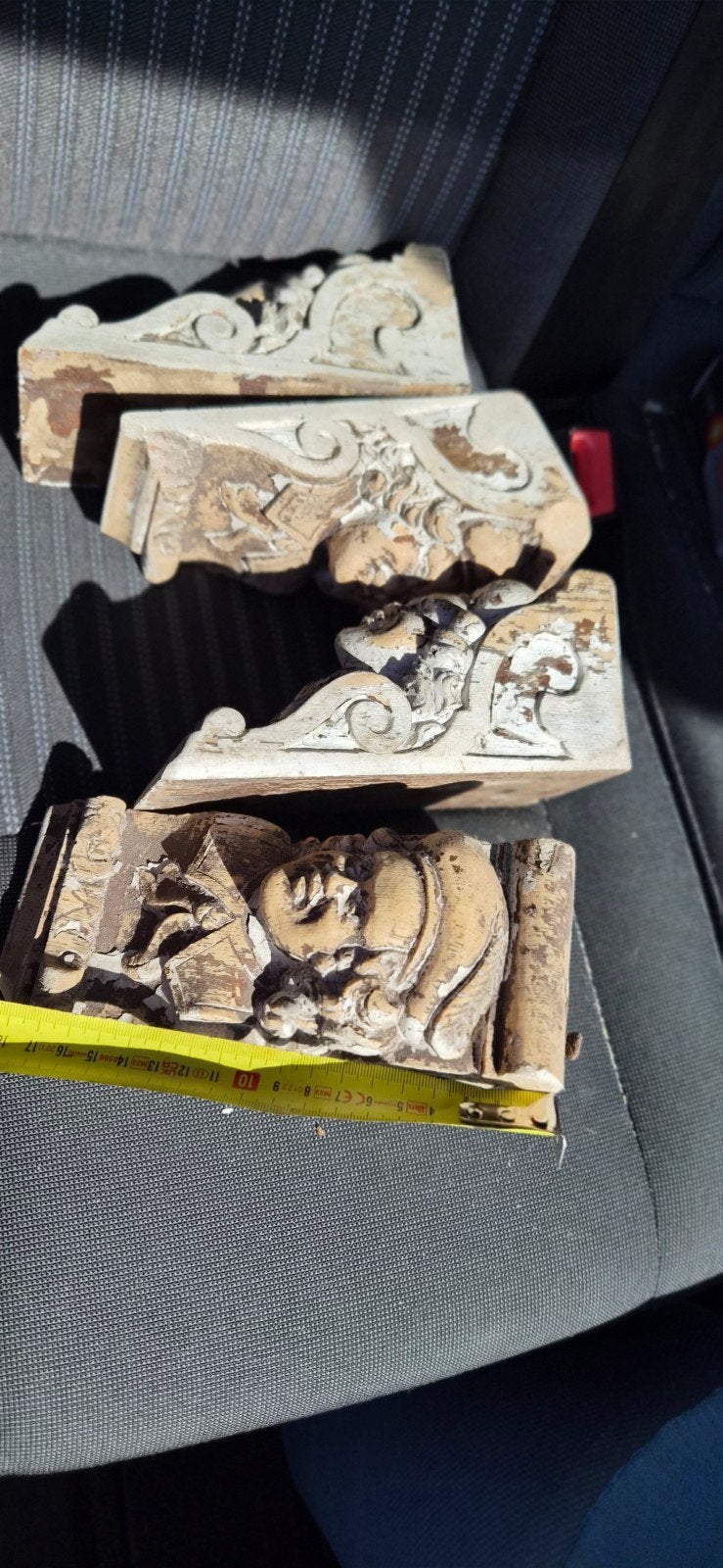 Antieke Ornamenten uit 1870 - Set van 4, Ophalen of Verzenden