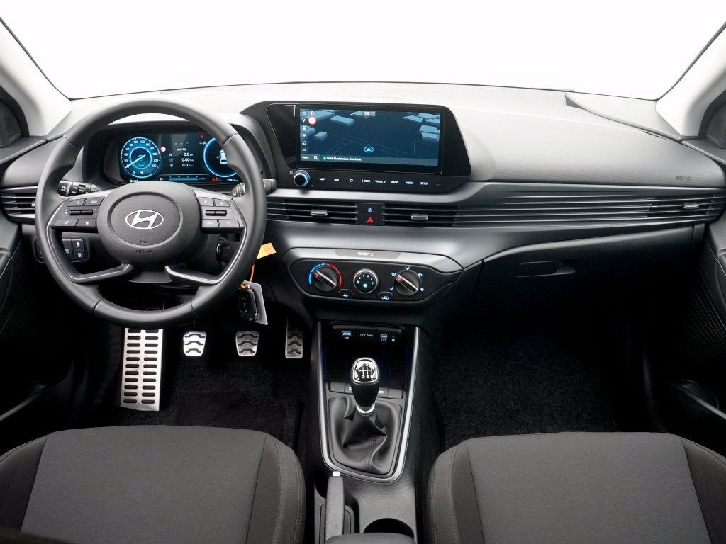 Hyundai Bayon 1.0 T-GDI Comfort | Navigatie | LED | Bedienen, Auto's, Dealer onderhouden, 1095 kg, Blauw, Origineel Nederlands