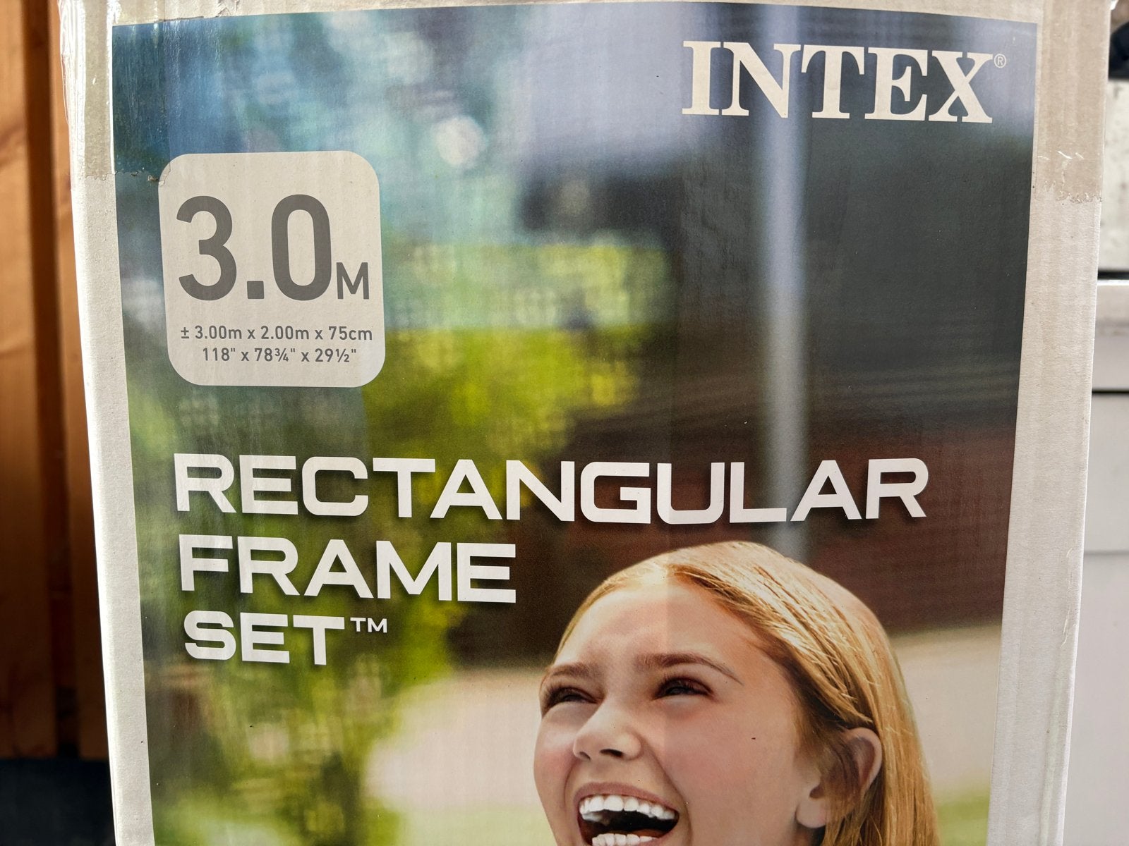 Intex Rectangular Frame Zwembad Zandfilterpomp en zf systeem, Ophalen, Gebruikt, Opzetzwembad, 200 tot 400 cm