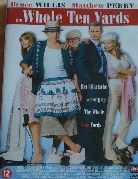 The Whole Ten Yards DVD Ned ondertiteling Bruce Willis, Actiekomedie, Verzenden, Nederlands, Zo goed als nieuw